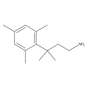 3-methyl-3-(2,4,6-trimethylphenyl)butan-1-amine Structure