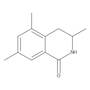 3,4-Dihydro-3,5,7-trimethyl-1(2h)-isoquinolinone Structure