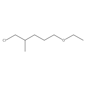 1-Chloro-5-ethoxy-2-methylpentane结构式