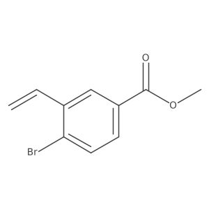 Methyl 4-bromo-3-vinylbenzoate Structure