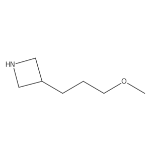 3-(3-Methoxypropyl)azetidine结构式