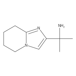 2-{5H,6H,7H,8H-imidazo[1,2-a]pyridin-2-yl}propan-2-amine Structure