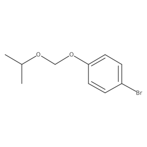 1-Bromo-4-(propan-2-yloxymethoxy)benzene结构式