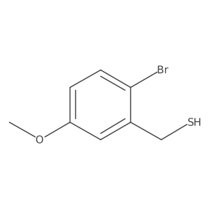 (2-Bromo-5-methoxyphenyl)methanethiol结构式