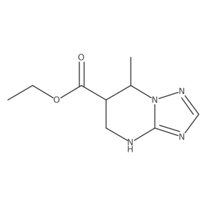 ethyl 7-methyl-4H,5H,6H,7H-[1,2,4]triazolo[1,5-a]pyrimidine-6-carboxylate Structure