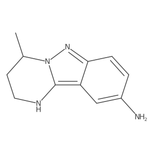 4-methyl-1H,2H,3H,4H-pyrimido[1,2-b]indazol-9-amine Structure