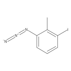 1-Azido-3-iodo-2-methylbenzene结构式