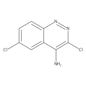 4-Cinnolinamine, 3,6-dichloro-结构式