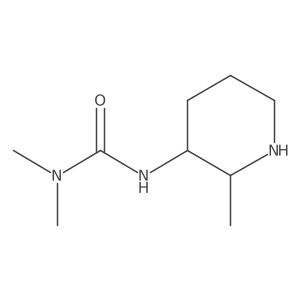 Urea, N,N-dimethyl-Na(2)-[(2R,3R)-2-methyl-3-piperidinyl]-结构式