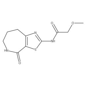 2-methoxy-N-(4-oxo-5,6,7,8-tetrahydro-4H-thiazolo[5,4-c]azepin-2-yl)acetamide Structure