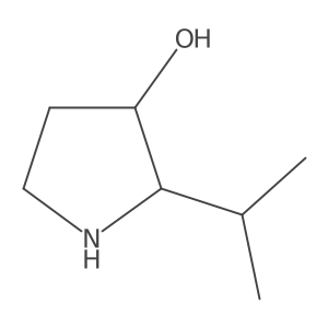 (2S,3R)-2-Isopropylpyrrolidin-3-ol结构式