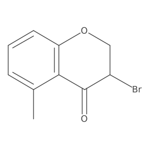 3-Bromo-5-methylchroman-4-one Structure