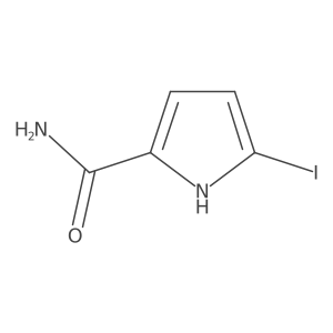 5-Iodo-1H-pyrrole-2-carboxamide Structure