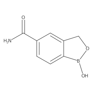 1-Hydroxy-1,3-dihydrobenzo[c][1,2]oxaborole-5-carboxamide Structure