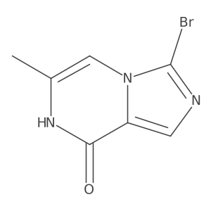 3-Bromo-6-methylimidazo[1,5-a]pyrazin-8(7h)-one Structure