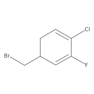 5-(Bromomethyl)-2-chloro-3-fluoro-1,3-cyclohexadiene Structure