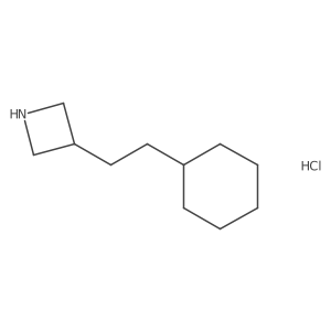 3-(2-Cyclohexylethyl)azetidine hydrochloride Structure
