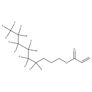 4,4,5,5,6,6,7,7,8,8,9,9,9-Tridecafluorononyl prop-2-enoate Structure