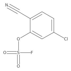 5-Chloro-2-cyanophenylfluoranesulfonate Structure