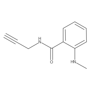 2-(Methylamino)-N-(prop-2-yn-1-yl)benzamide Structure