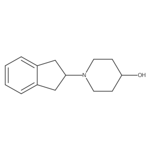 OC1CCN(C2Cc3ccccc3C2)CC1结构式