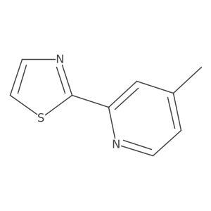 2-(4-Methylpyridin-2-yl)-1,3-thiazole Structure