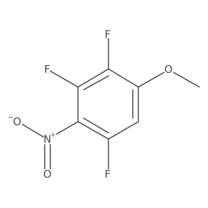 2,3,6-Trifluoro-4-methoxynitrobenzene Structure