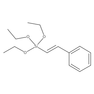 Silane, triethoxy[(1Z)-2-phenylethenyl]- Structure