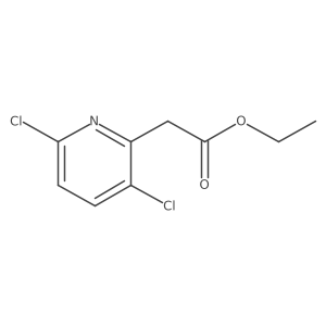 (3,6-Dichloro-pyridin-2-yl)-acetic acid ethyl ester Structure