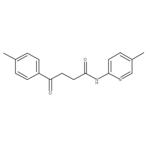 4-(4-methylphenyl)-N-(5-methylpyridin-2-yl)-4-oxobutanamide Structure
