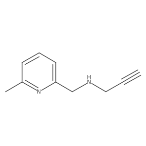 [(6-Methylpyridin-2-yl)methyl](prop-2-yn-1-yl)amine结构式