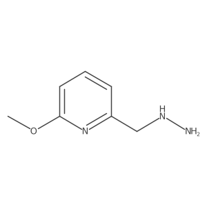 2-(Hydrazinylmethyl)-6-methoxypyridine结构式