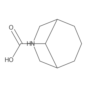 (1R,5S,9R)-3-azabicyclo[3.3.1]nonane-9-carboxylic acid Structure