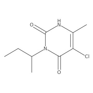 3-(Butan-2-yl)-5-chloro-6-methyl-1,2,3,4-tetrahydropyrimidine-2,4-dione结构式