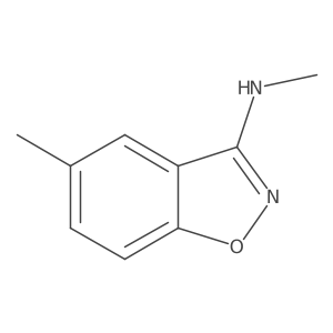 N,5-Dimethylbenzo[d]isoxazol-3-amine Structure