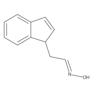2-(1H-indene-1-yl)acetaldoxime Structure