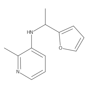 N-[1-(Furan-2-yl)ethyl]-2-methylpyridin-3-amine结构式