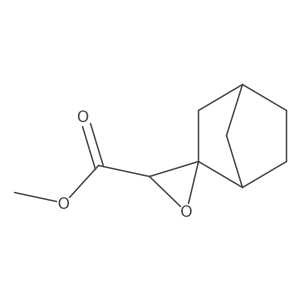 Methyl spiro[bicyclo[2.2.1]heptane-2,2'-oxirane]-3'-carboxylate结构式