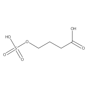 4-(Sulfooxy)butanoic acid Structure