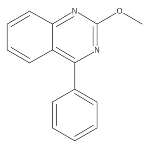2-Methoxy-4-phenylquinazoline结构式