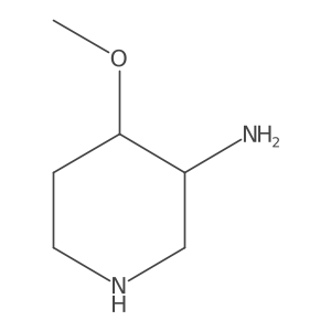 4-Methoxypiperidin-3-amine结构式