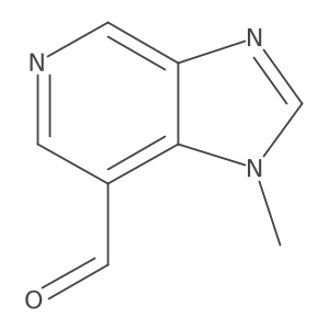 1-Methyl-1H-imidazo[4,5-c]pyridine-7-carbaldehyde Structure