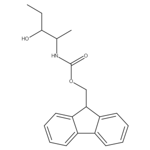 (9H-fluoren-9-yl)methyl N-(3-hydroxypentan-2-yl)carbamate Structure