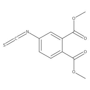 1,2-Dimethyl 4-isothiocyanato-1,2-benzenedicarboxylate结构式