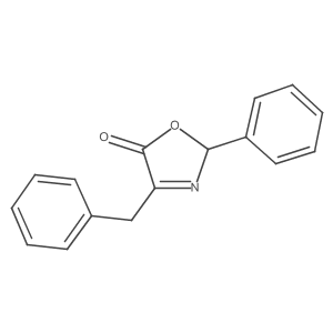 4-Benzyl-2-phenyloxazol-5(2H)-one Structure