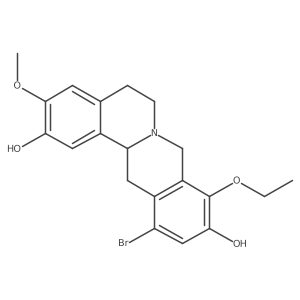 (13aS)-12-bromo-9-ethoxy-3-methoxy-6,8,13,13a-tetrahydro-5H-isoquinolino[2,1-b]isoquinoline-2,10-diol Structure