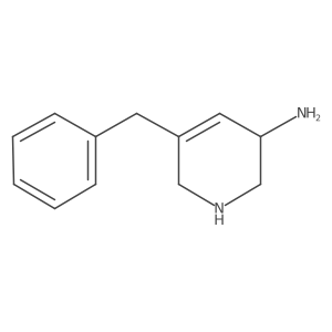 5-Benzyl-1,2,3,6-tetrahydropyridin-3-amine Structure