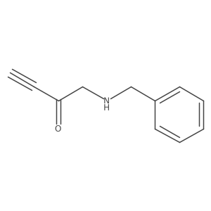 1-(Benzylamino)but-3-yn-2-one结构式