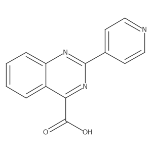 2-(Pyridin-4-yl)quinazoline-4-carboxylic acid结构式