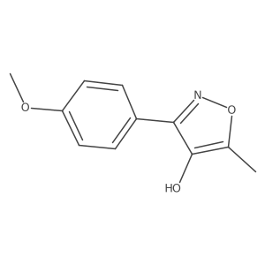 3-(4-Methoxyphenyl)-5-methyl-1,2-oxazol-4-ol Structure